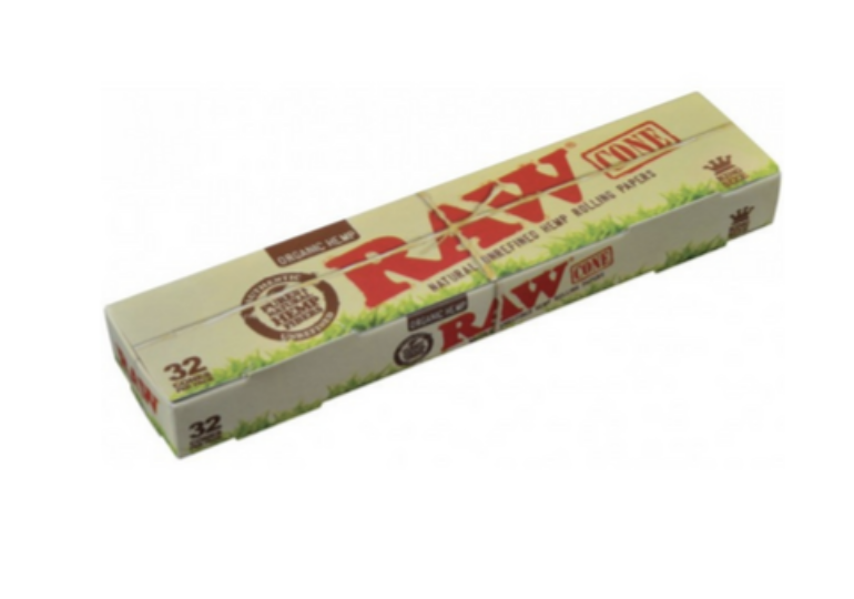 Raw Organic Hemp King size Cones - 32ct