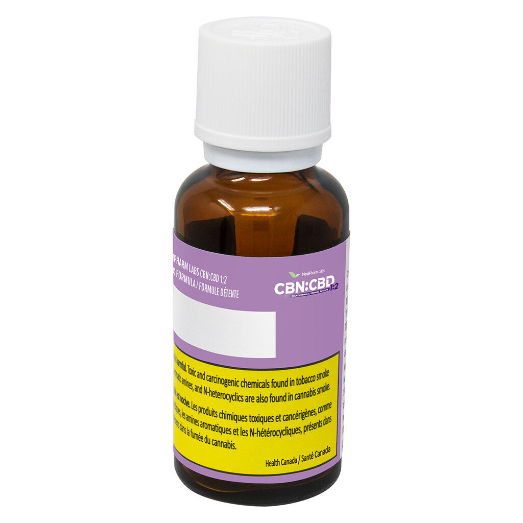 MediPharm Labs - CBN:CBD 1:2 Relax Formula - Blend - 30ml