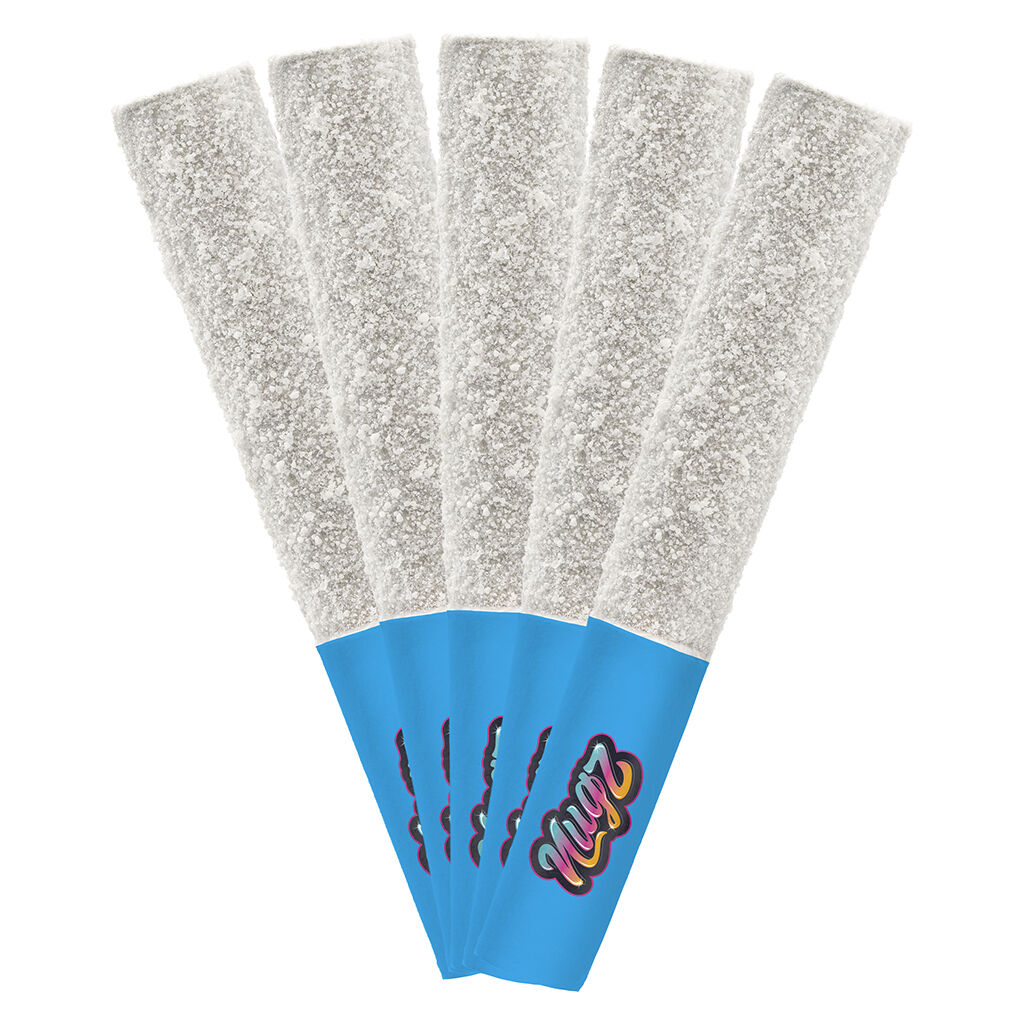 Nugz - Flavour Bomb 40 Blue Berry Rebel Diamond Infused Pre-Roll - Hybrid - 5x0.5g