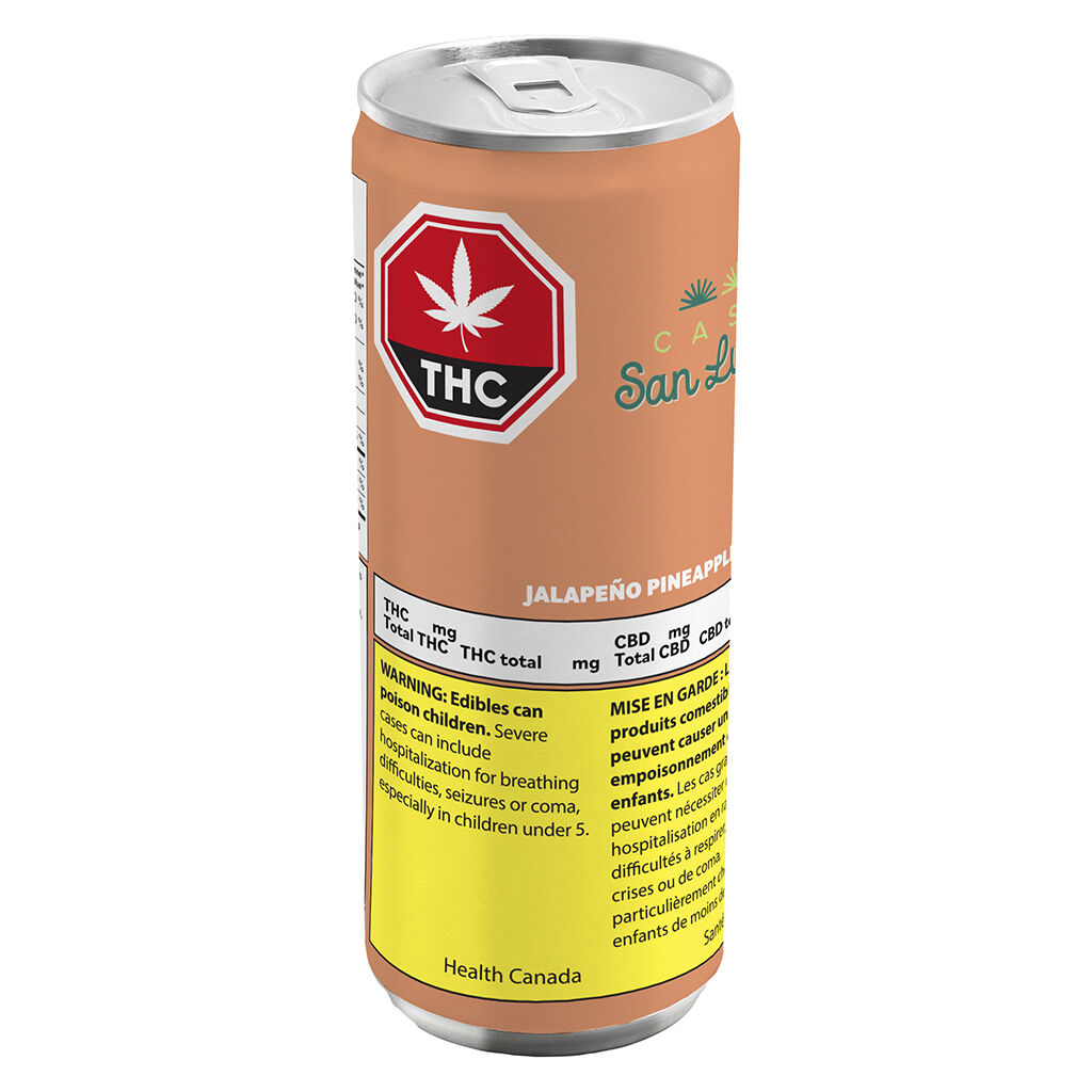 Casa San Lucas - Jalapeno pineapple and lime cocktail - Casa San Lucas - Jalapeno Pineapple and Lime Cocktail - Hybrid - 355ml