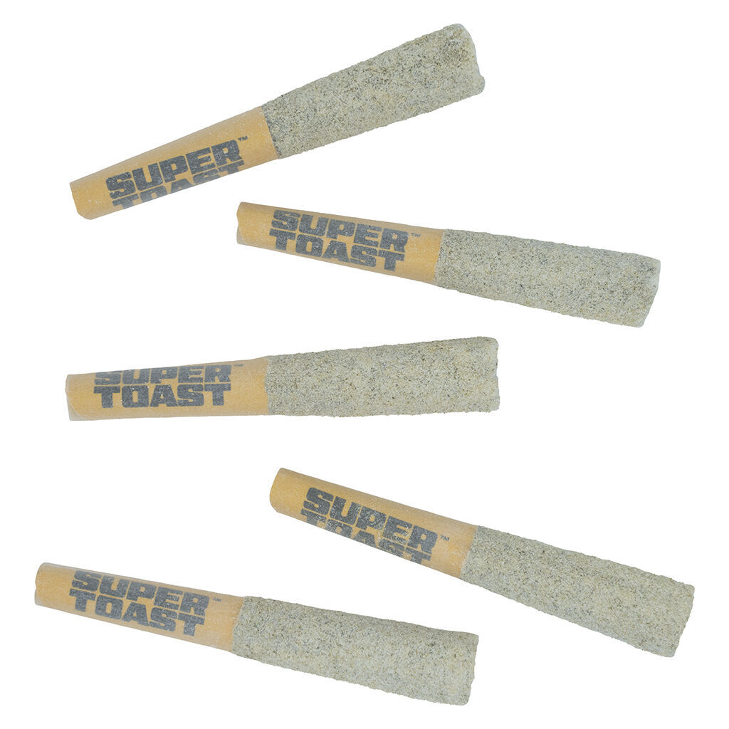 Super Toast - Razz Pizzazz Liquid Demons Infused Pre-Roll - Indica - 5x0.5g