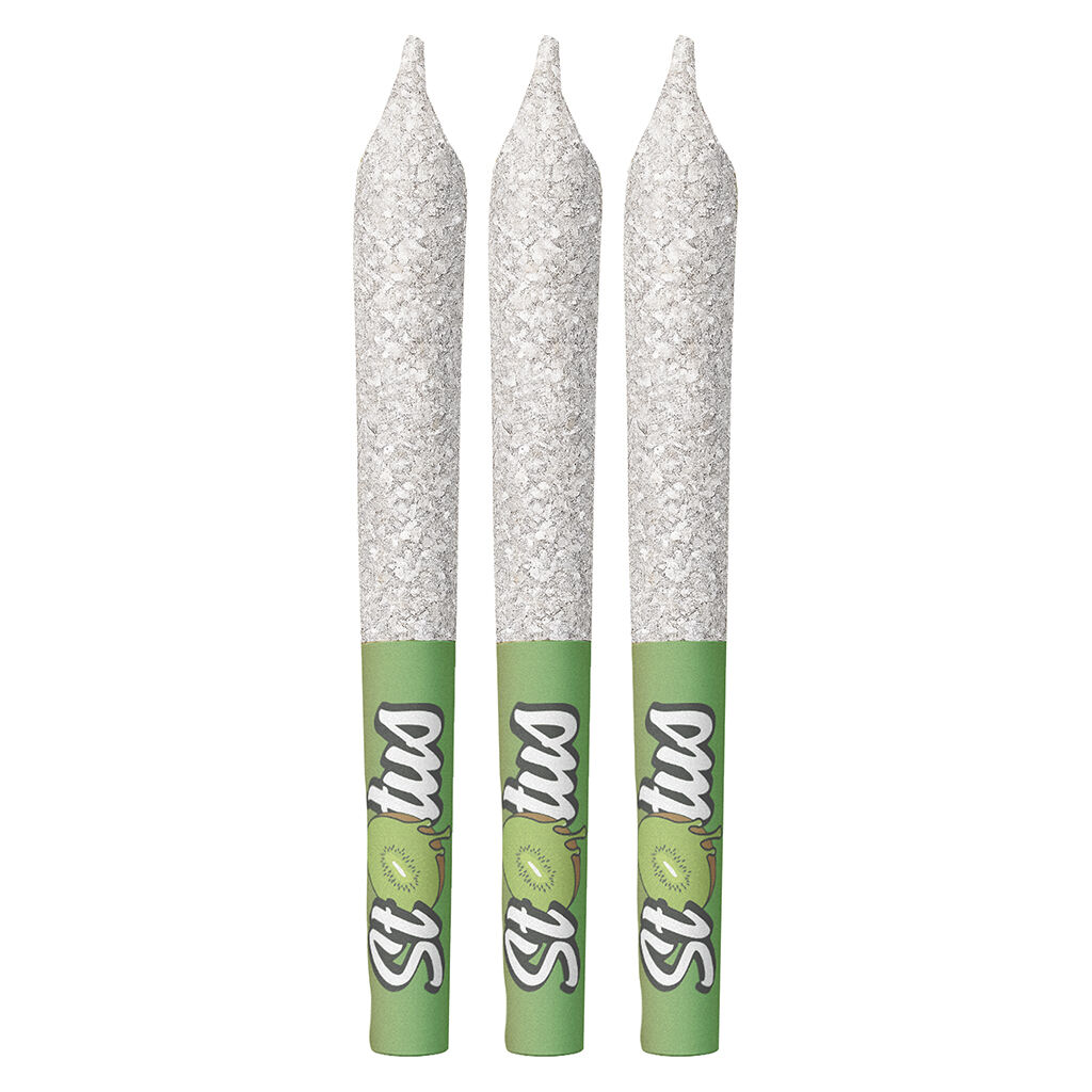 Status - Laborkiwi Liquid Diamond Infused and Diamond Coated Pre-Roll - Indica - 3x0.5g